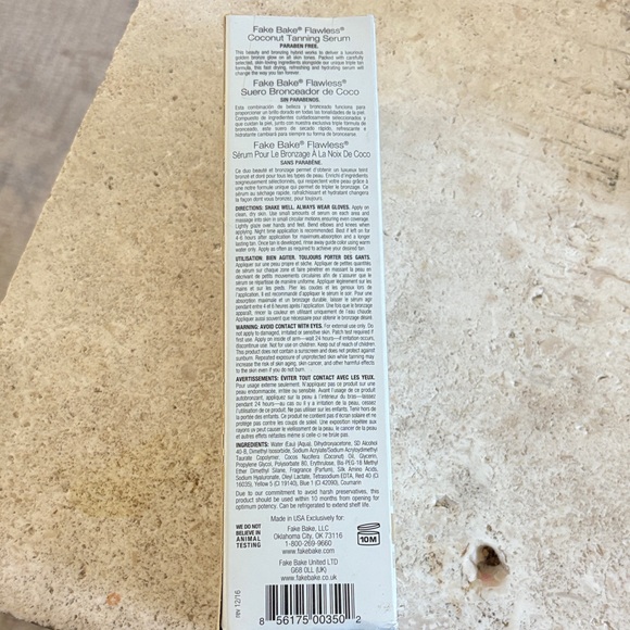 Fake Bake Flawless Coconut Tanning Serum - Tan - Picture 3 of 4